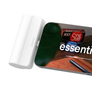 아이리버 20W 고속 일체형 무선 보조배터리 5,000mAh IBD-20W