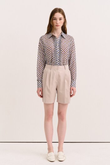 클래식 하프팬츠_베이지