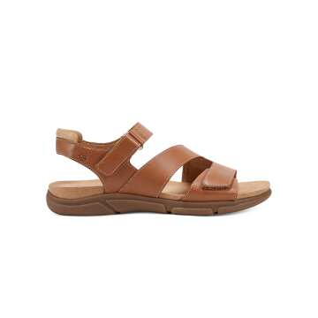 매이비 여성 샌들-브라운