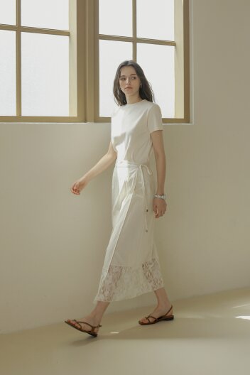 레이어드 랩스커트