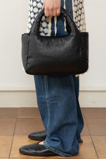 BAILEY soft medium tote bag - Black