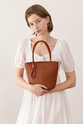Mash tote bag - Brown