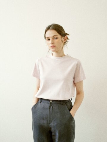 Silket RV Logo Basic T-shirts (Pink)