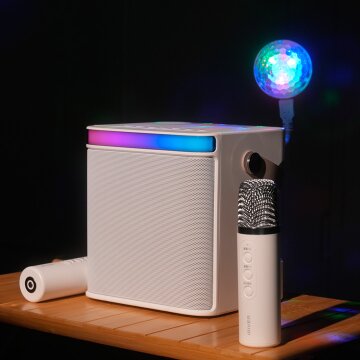 아이리버 홈파티 휴대용 가정용 캠핑 방구석 나만의 무선 블루투스 노래방 스피커 듀얼마이크 IKS-30D