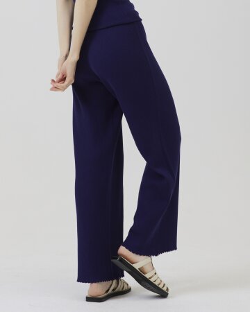 베이직 팬츠 [퍼플 네이비]