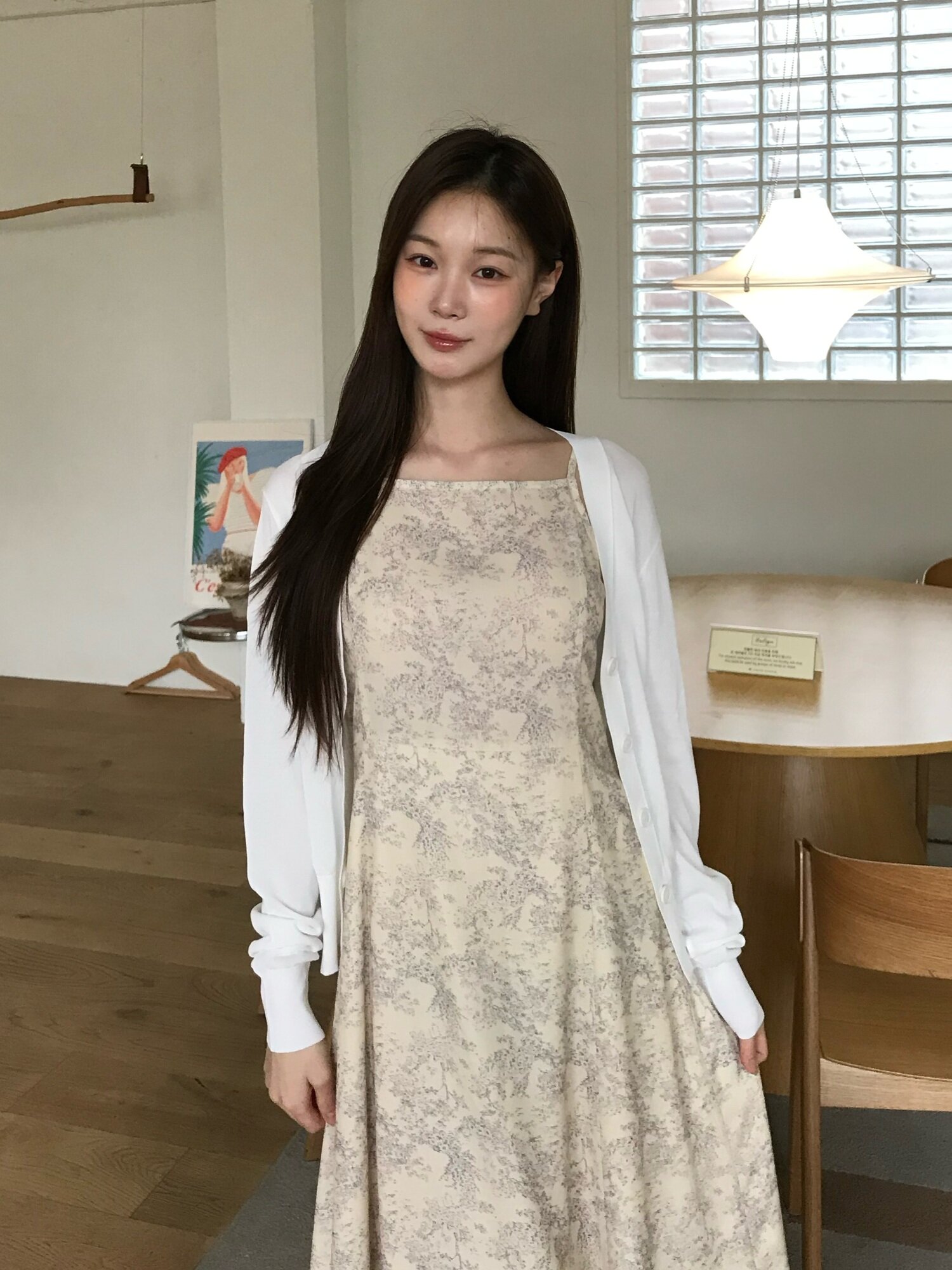 [7컬러] 썸머 제로 로고 펜던트 가디건
