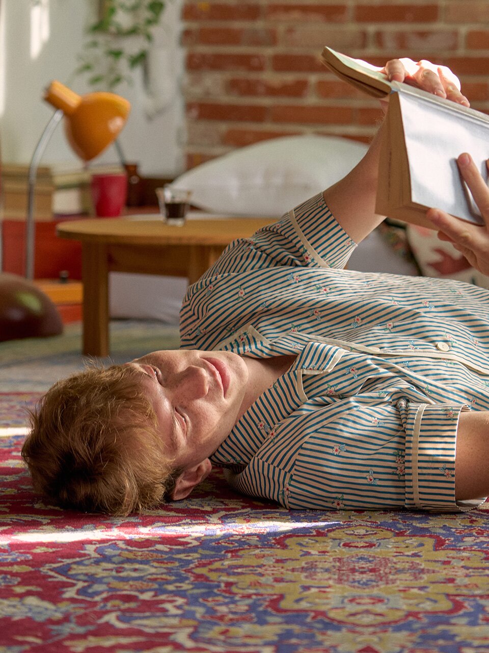 미코 반팔 남성페어 크림 (40수)