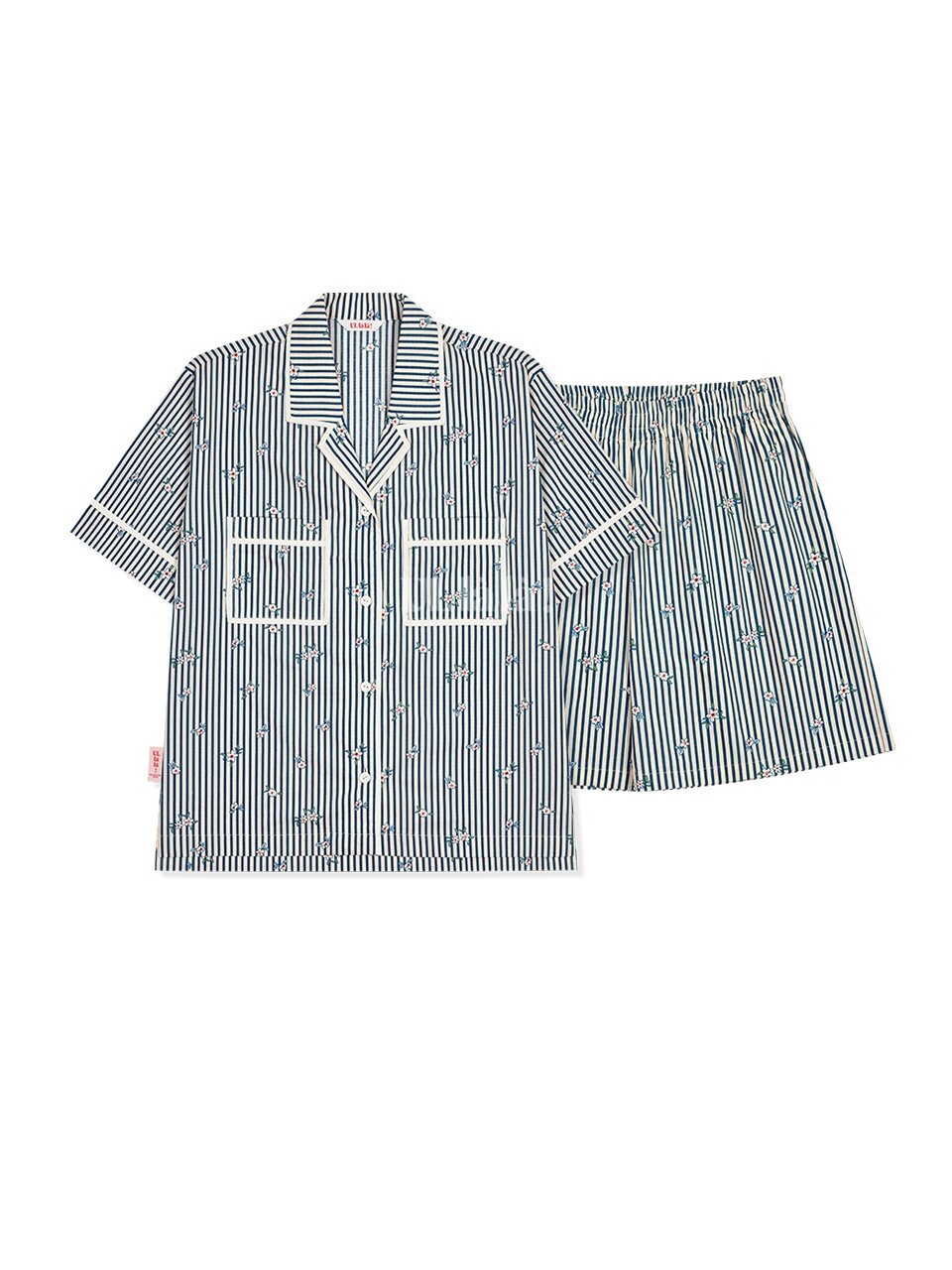 미코 반팔 여성페어 크림 (40수)