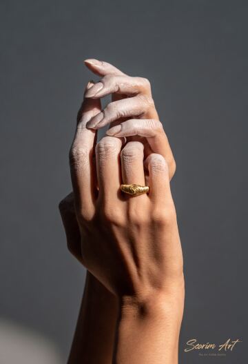 Adele Croissant Ring