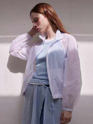 [가을버전출시]발렌틴 썸머 윈드브레이커점퍼-화이트