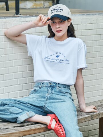 MET love present t-shirt white
