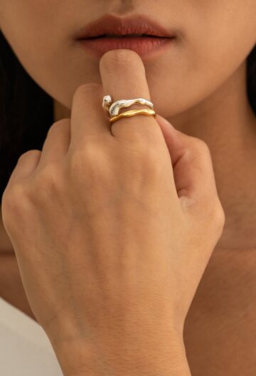 Abstract Line Simple Ring