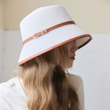 Rattan Flat Top Panama Hat (라탄 플랫 탑 파나마 햇) H022WH