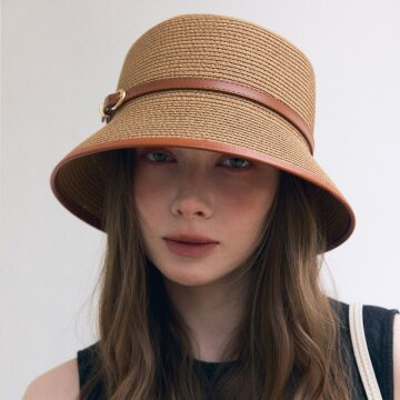 Rattan Flat Top Panama Hat (라탄 플랫 탑 파나마 햇) H022KH