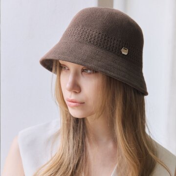 Center Pattern bucket hat (센터 패턴 버킷햇) H024BR