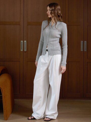 소프트 코튼 와이드팬츠