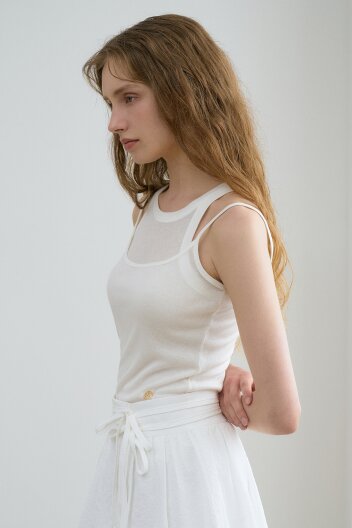 Halter Neck Layered Top