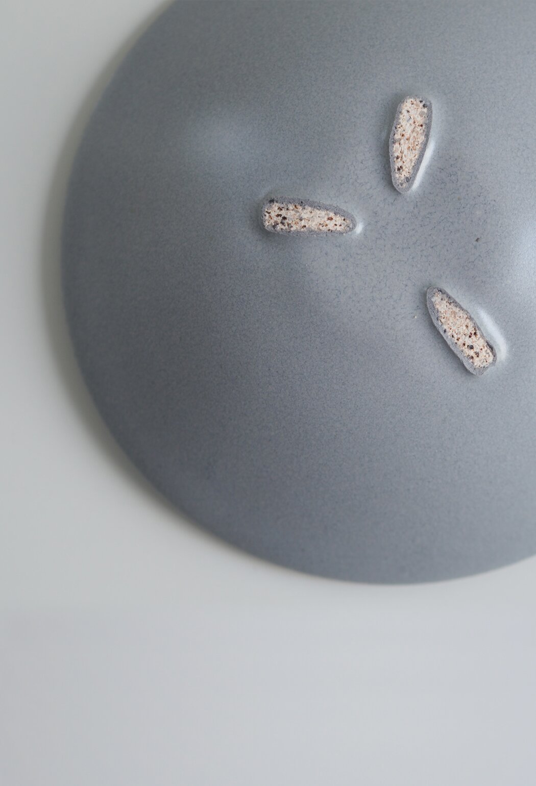 Oval Tea Set _ Blue Grey