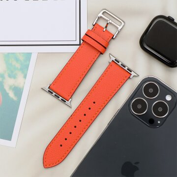 발렌티노루디 VRA266-OR 애플워치 호환 가죽스트랩 밴드 9 8 7 6 SE 5 4 3 2