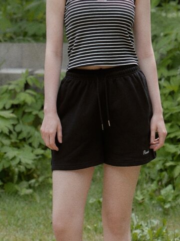 RV Cotton Sweat Shorts (Black)