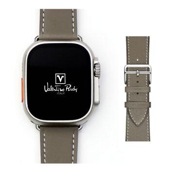 발렌티노루디 VRA267-GY 애플워치 호환 가죽스트랩 밴드 9 8 7 6 SE 5 4 3 2 1 호환