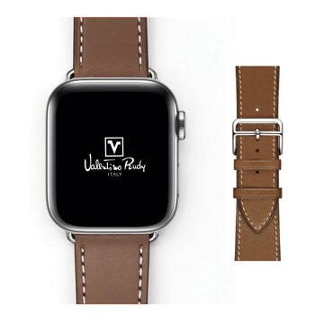 발렌티노루디 VRA267-DBR 애플워치 호환 가죽스트랩 밴드 9 8 7 6 SE 5 4 3 2 1 호환