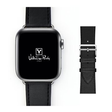 발렌티노루디 VRA267-BK 애플워치 호환 가죽스트랩 밴드 9 8 7 6 SE 5 4 3 2 1 호환