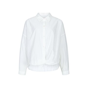 [칼레이트] 24SS 칼레이트 트위스트 헴 셔츠 - 화이트