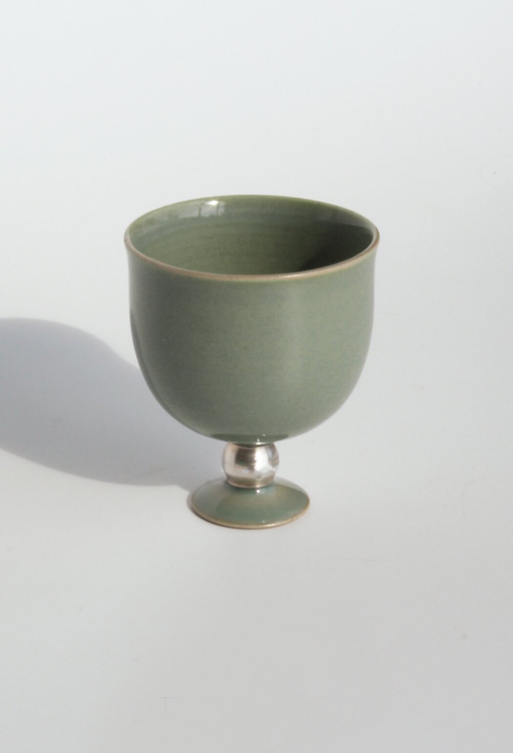 은채청자 고블렛잔