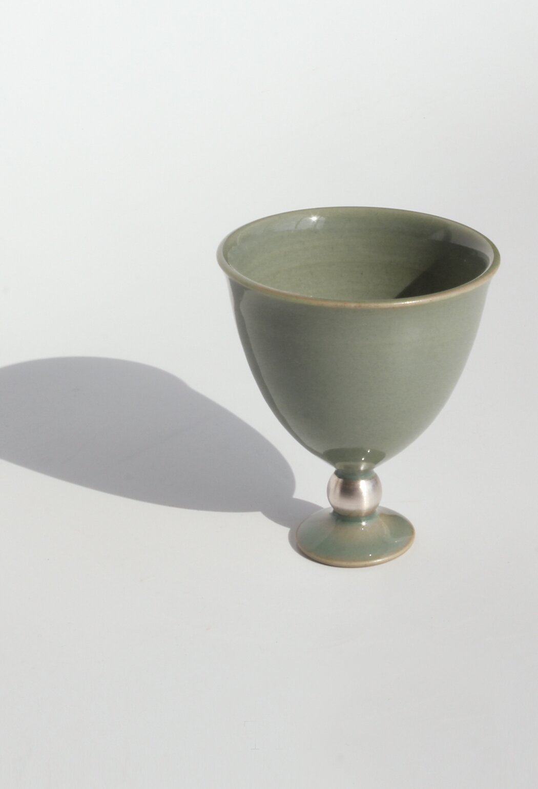 은채청자 고블렛잔