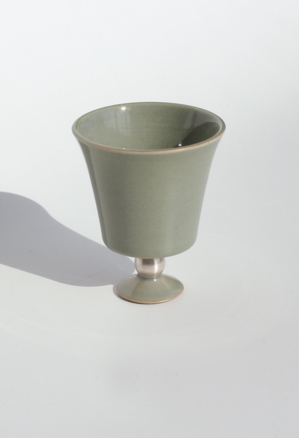 은채청자 고블렛잔