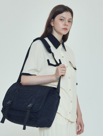 뉴 클랩클랩 크로스 메신저백 (블랙)