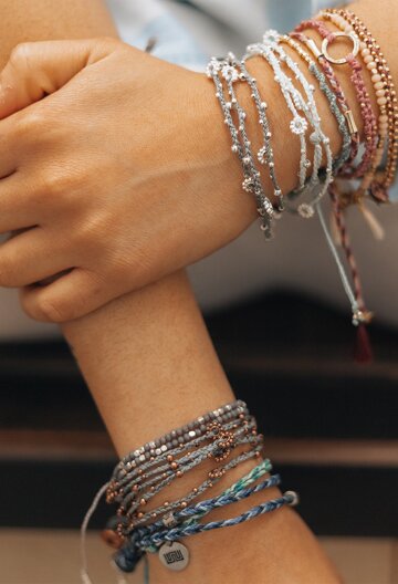 와카미 라이프이즈왓 랩 팔찌 0293 WAKAMI 매듭팔찌