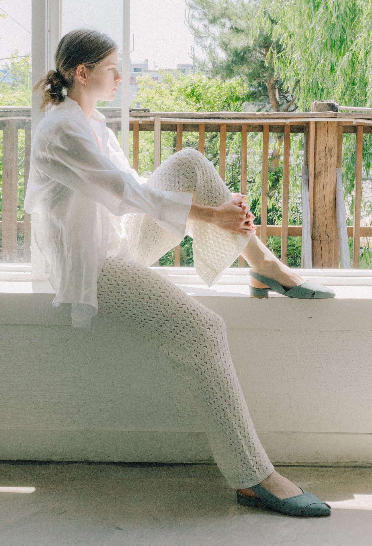 천연가죽 오드리 슬링백 국내수제화 GIS-44219