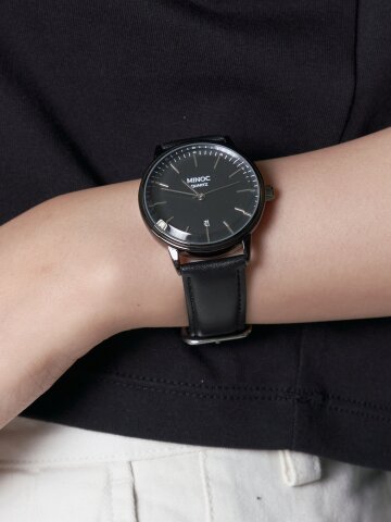 제니스 워치 쿼츠 001 블랙