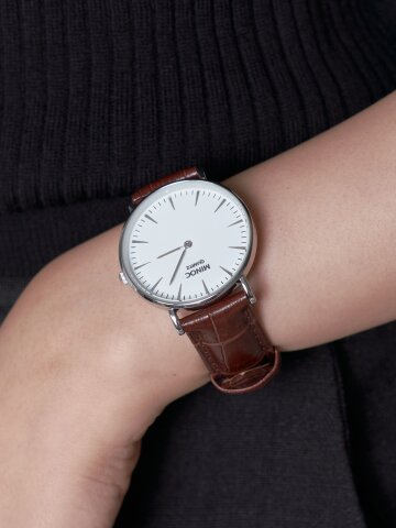 제니스 워치 쿼츠 003 실버