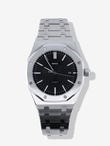 탱크 오토매틱 워치 001 블랙