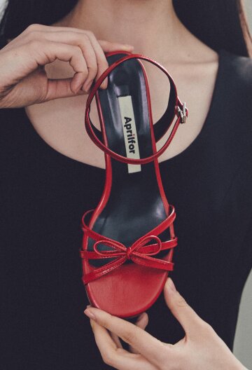 Red 407S feminine sandals_5/6/7/8cm