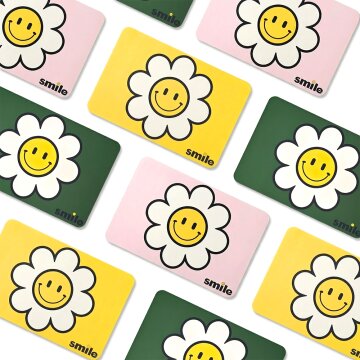 포시엘라 빨아쓰는 규조토 발매트 4세대 욕실 현관 주방 매트 스마일