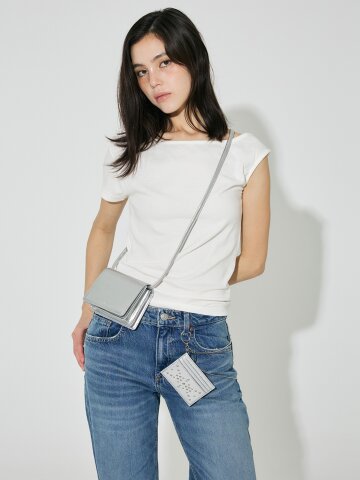 루루 미니백 실버