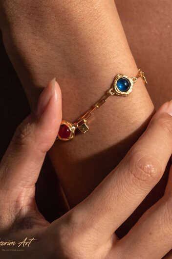 Adele Two-stone Drops Bracelet