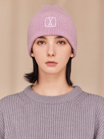 VA 3D 스퀘어 비니 코랄