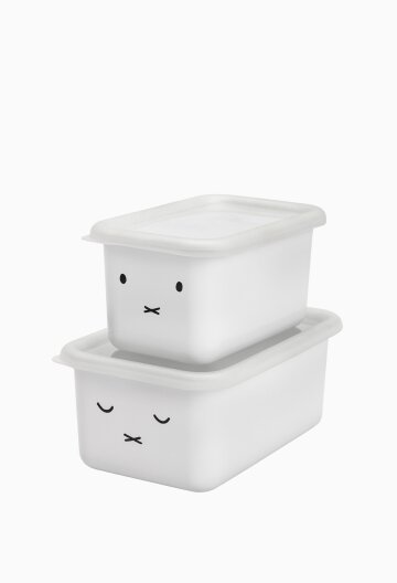 [에지리x미피] 페이스 법랑용기 2P (깊은형)