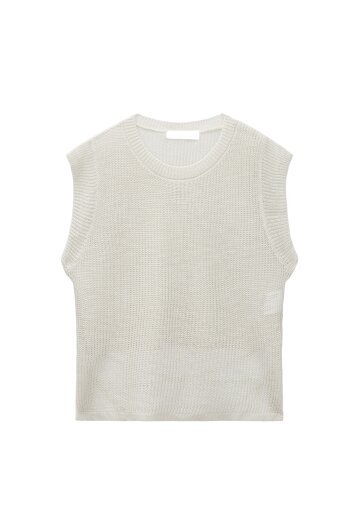 Strap net Sleeveless_lightgray