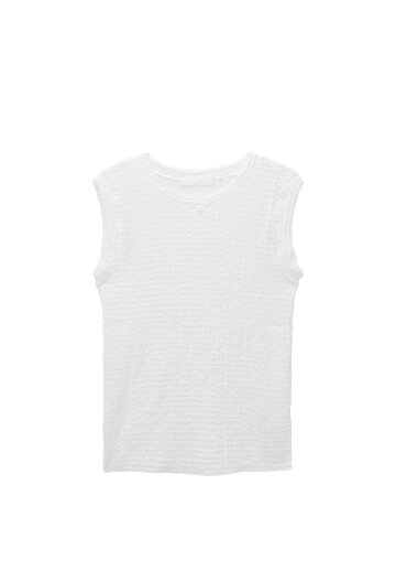Mood sleeveless_white