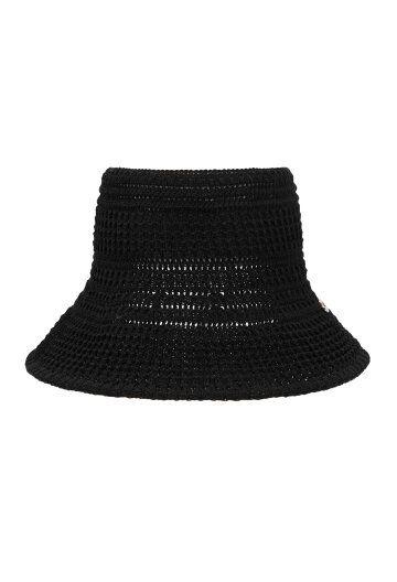 Croche hat_black