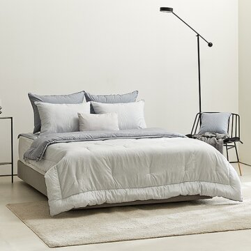 월포트 차렵이불 Q 2종세트 그레이