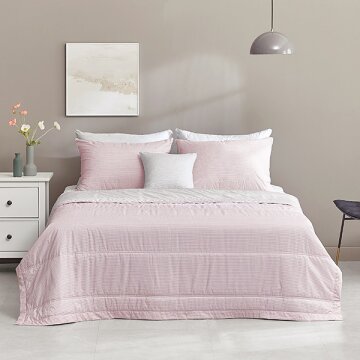 르바인 여름차렵이불 Q 단품 핑크