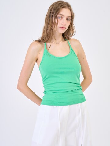 Halterneck Sleeveless Green