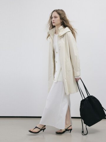  HOOD DETACHABLE OVAL COAT_IVORY